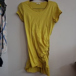 Yellow TShirt Dress